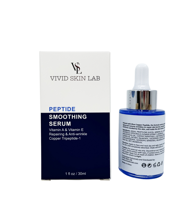 Vivid Skin Lab Peptide Smoothing Serum